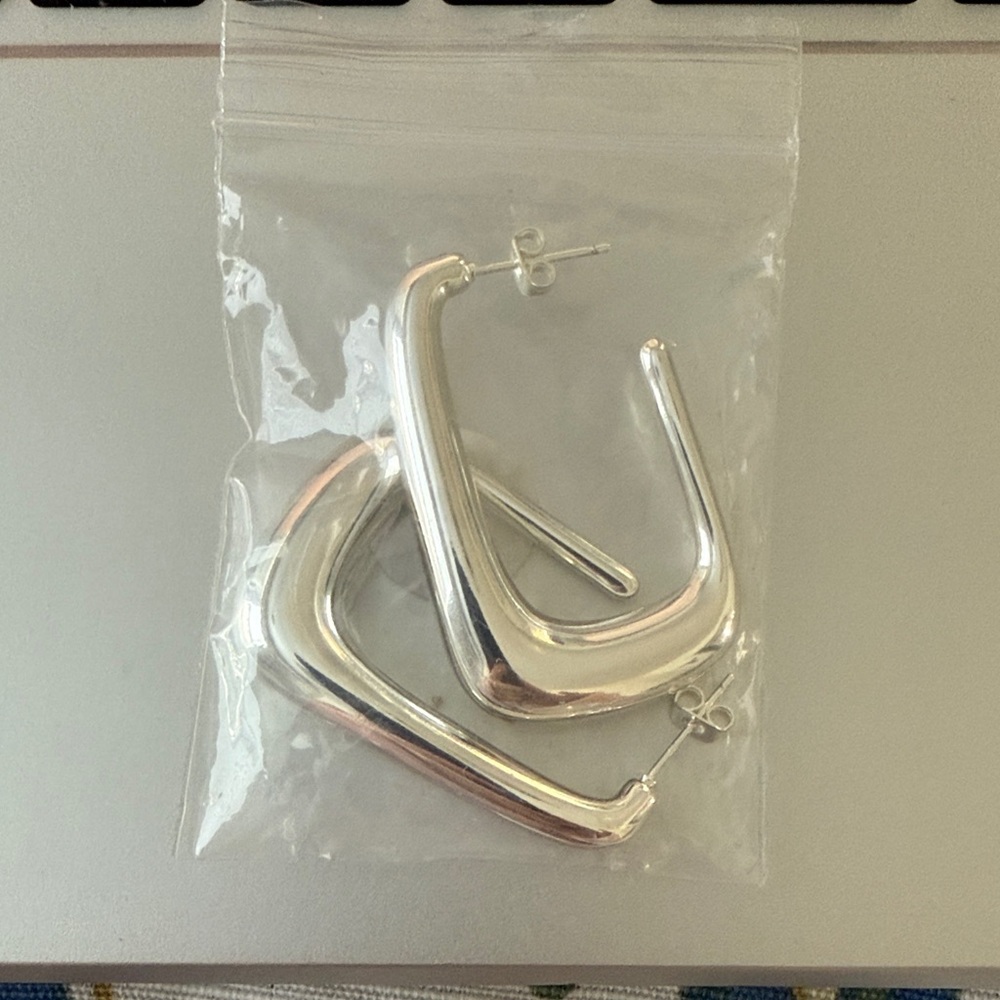 Portia Silver Earrings